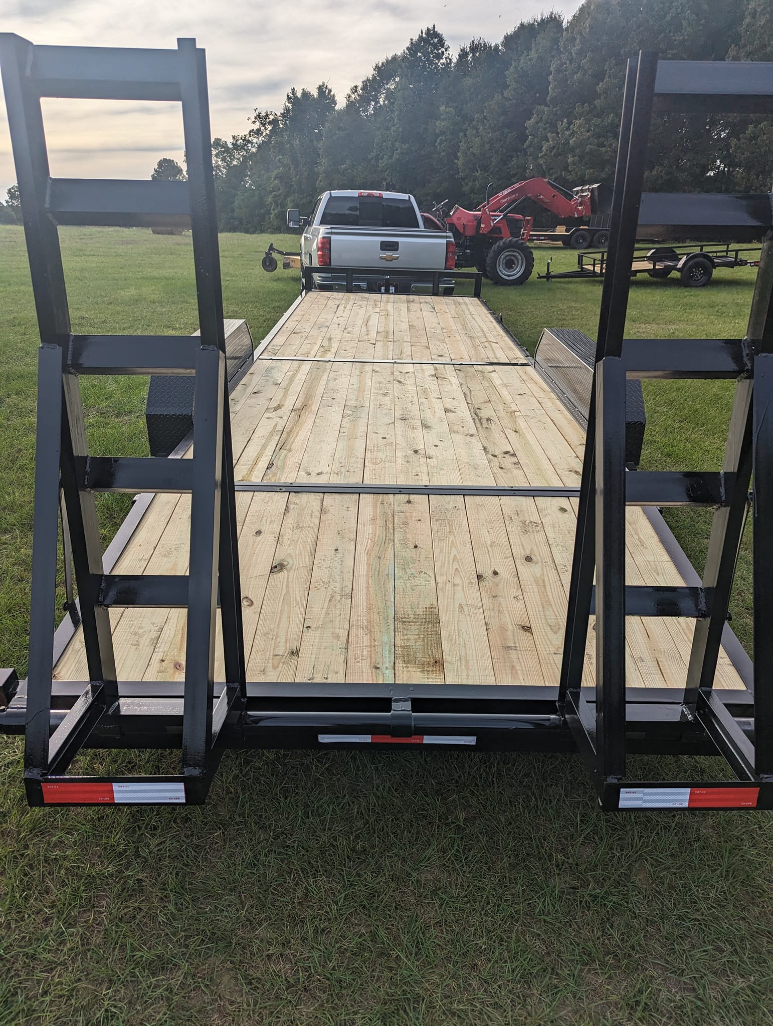 20ft tandem axle equipment trailer with fold up ramps 20ft tandem axle equipment trailer with fold up ramps