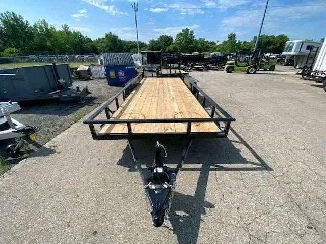 iron ridge 7x20 tandem axle utility trailer iron ridge 7x20 tandem axle utility trailer