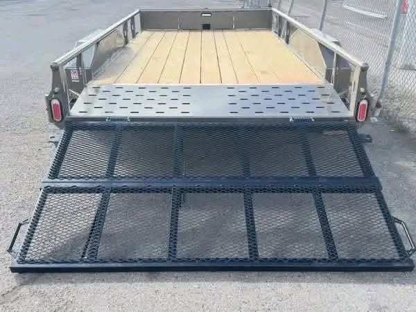 iron ridge 7x18 premium tandem axle utility trailer iron ridge 7x18 premium tandem axle utility trailer
