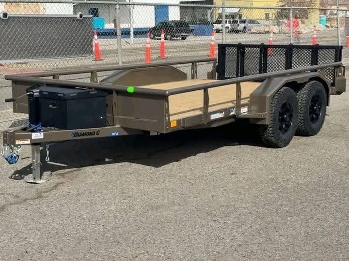 iron ridge 7x18 premium tandem axle utility trailer iron ridge 7x18 premium tandem axle utility trailer