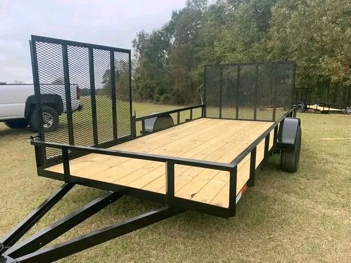 iron ridge 6x12 single axle utility trailer with dual ramp gates iron ridge 6x12 single axle utility trailer with dual ramp gates