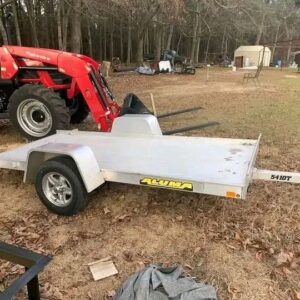 iron ridge 5x10 aluminum utility trailer