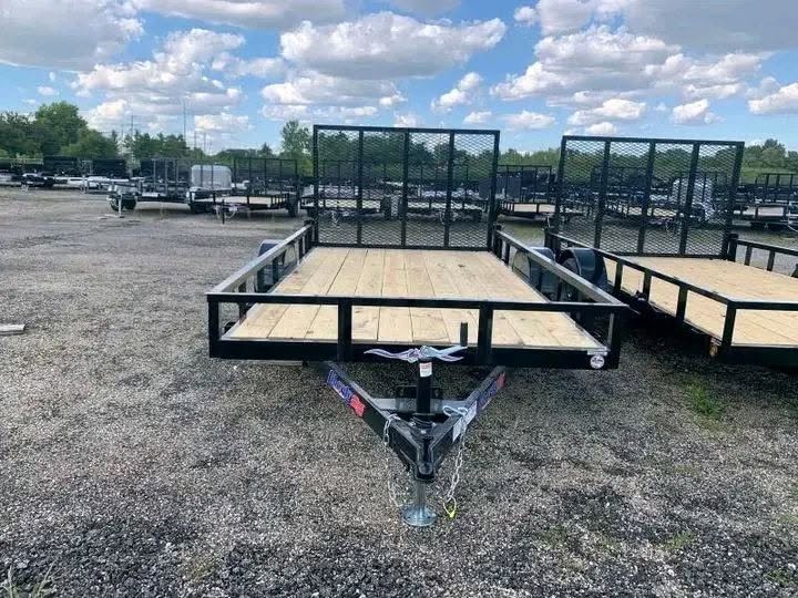 iron ridge 6x12 single axle utility trailer iron ridge 6x12 single axle utility trailer