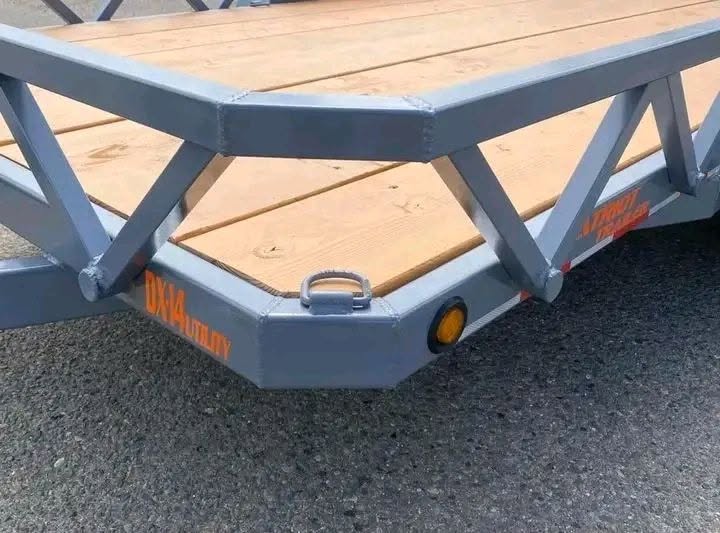 iron ridge 7x18 tandem axle utility trailer iron ridge 7x18 tandem axle utility trailer