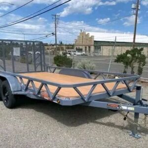 iron ridge 7x18 tandem axle utility trailer