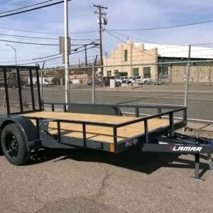iron ridge 7x16 tandem axle utility trailer